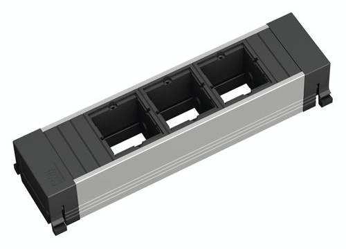 Bachmann 916.010 Steckdosenleiste ohne Schalter Aluminium, Schwarz ohne Stecker Bachmann 916.010 Steckdosenleiste ohne Schalter Aluminium, Schwarz ohne Stecker von Bachmann