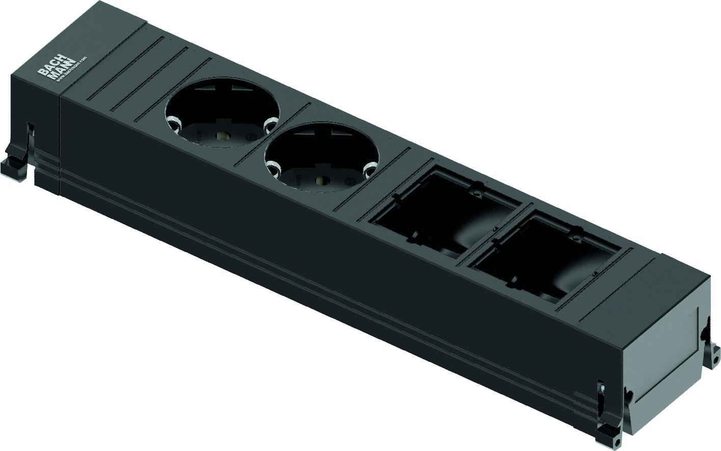 Bachmann 916.0601 - 0.1m - Schwarz - Kunststoff (916.0601) von Bachmann