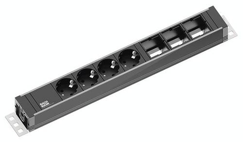 Bachmann 922.0071 Steckdosenleiste Aluminium, Schwarz Schutzkontakt 1St. Bachmann 922.0071 Steckdosenleiste Aluminium, Schwarz Schutzkontakt 1St. von Bachmann