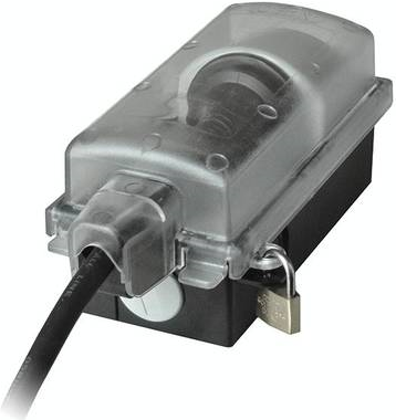 Bachmann 924.349 Schwarz - Transparent Steckdose (924.349) von Bachmann