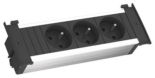Bachmann 927.003 Steckdosenleiste Aluminium, Schwarz Schutzkontakt 1St. Bachmann 927.003 Steckdosenleiste Aluminium, Schwarz Schutzkontakt 1St. von Bachmann