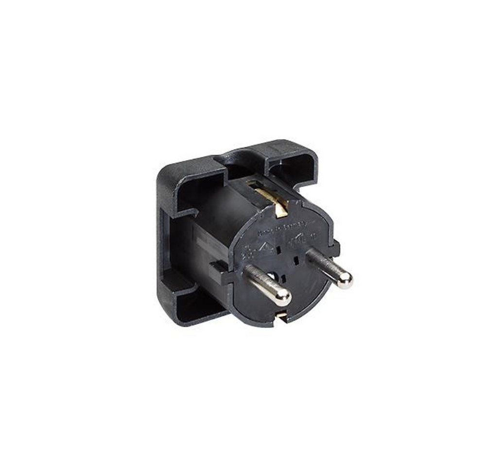 Bachmann Bachmann 911170 Schutzkontakt-Flachstecker 250 V Schwarz Steckernetzteil Bachmann Bachmann 911170 Schutzkontakt-Flachstecker 250 V Schwarz Steckernetzteil von Bachmann