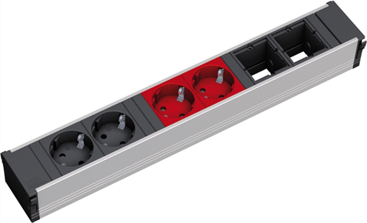 Bachmann CONI - Steckdosenleiste - Eingabe, Eingang GST18i3 - Ausgangsanschlüsse: 4 - 10 cm - Deutschland - Schwarz, Rot Bachmann CONI - Steckdosenleiste - Eingabe, Eingang GST18i3 - Ausgangsanschlüsse: 4 - 10 cm - Deutschland - Schwarz, Rot von Bachmann