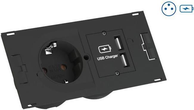 Bachmann DUE Set 1xDUE UTE+USB Charger (929.042) von Bachmann