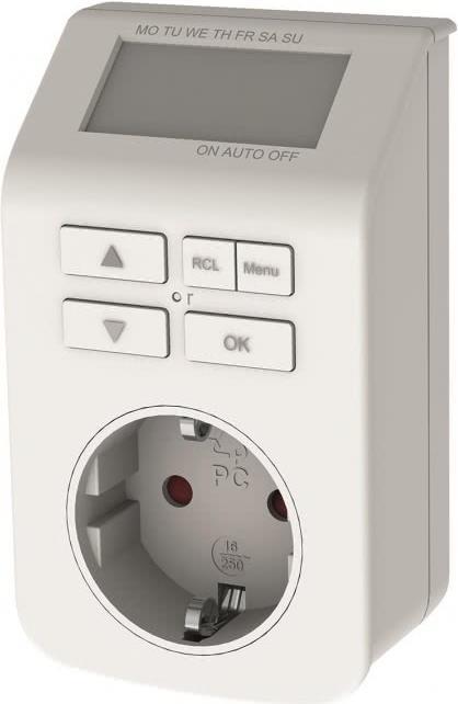 Bachmann Digital timer switch - Automatischer Netzschalter - Wechselstrom 230 V - 3680 Watt von Bachmann