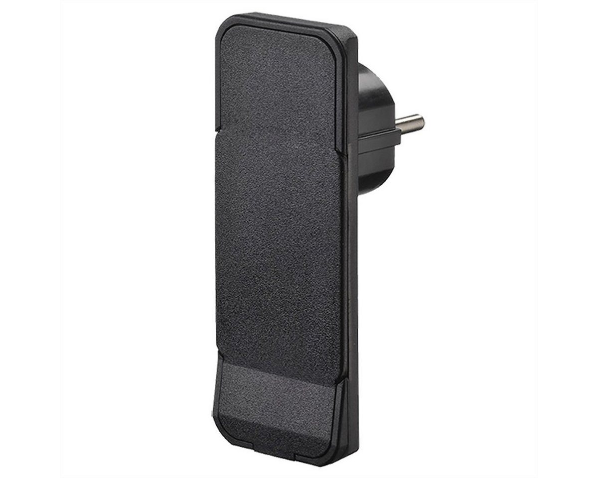 Bachmann Flat Plug CEE7/7 schwarz Stromadapter, wieder anschliessbar, ohne Leitung Bachmann Flat Plug CEE7/7 schwarz Stromadapter, wieder anschliessbar, ohne Leitung von Bachmann