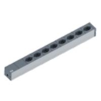 Bachmann IT PDU Basic - Verlängerungsschnur (Rack - einbaufähig) - Wechselstrom 230 V - Ausgangsbuchsen: 8 - 1U - 48.3 cm (19) - 3 m - Schweiz - Schwarz von Bachmann