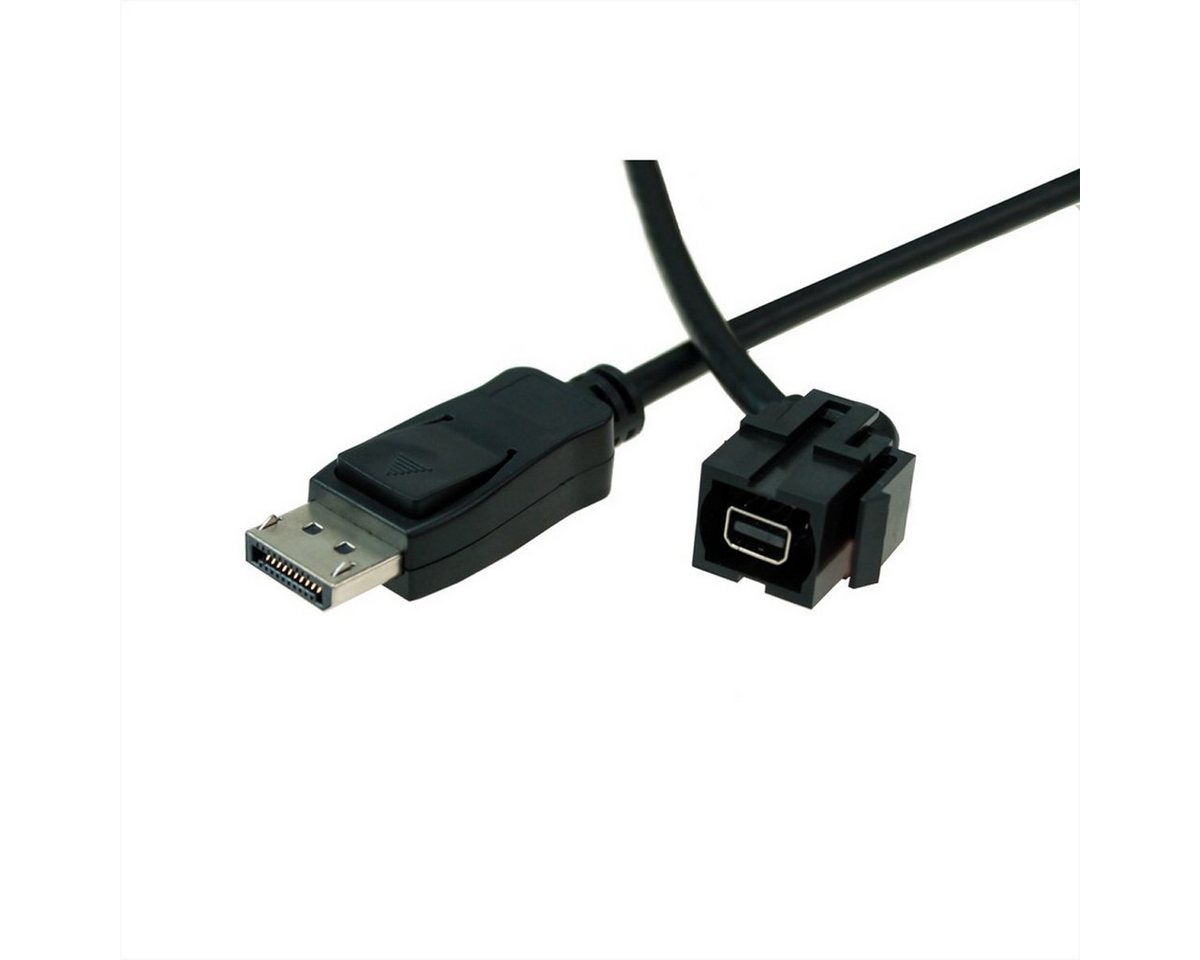 Bachmann Keystone Mini Displayport/Displayport Stromadapter, 0.5 cm von Bachmann