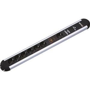 Bachmann PRIMO Master + Slave - Steckdosenleiste - Ausgangsanschlüsse: 7 (7 x Stecker) - 2 m Schnur von Bachmann
