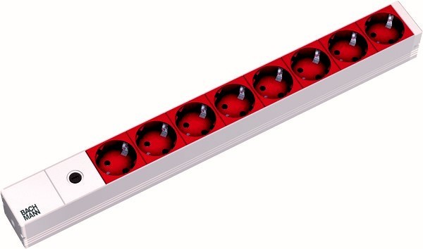Bachmann Steckdosenleiste 8f.rt 333.410 Bachmann Steckdosenleiste 8f.rt 333.410 von Bachmann