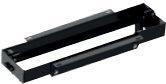 Bachmann Top Frame - Rahmen für Anschlüsse - Tisch montierbar - Schwarz (925.101) von Bachmann