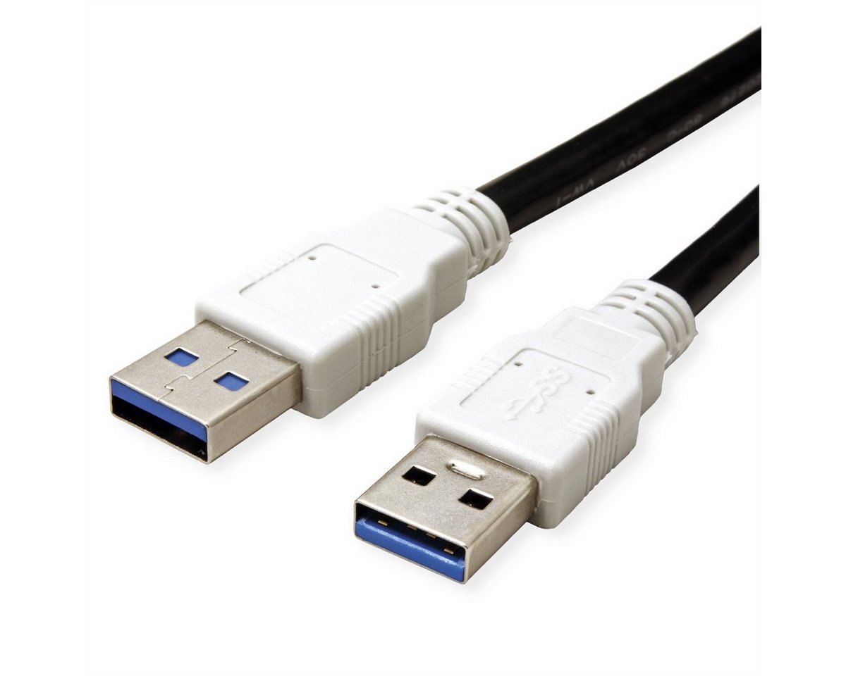 Bachmann USB 3.0 Kabel A/A 1:1 Stromadapter USB 3 Typ A Männlich (Stecker) zu USB 3 Typ A Männlich (Stecker), 300.0 cm von Bachmann