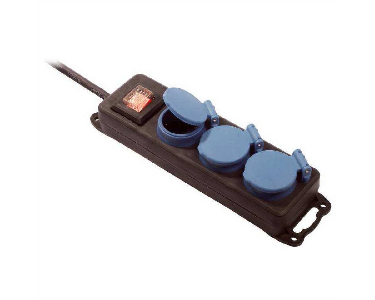 Bachmann Verteilersteckdose 3x CEE7/3 Stromadapter zu Schutzkontakt, CEE 7/3, Typ-F, 1.5 cm, IP44, 1,5m Bachmann Verteilersteckdose 3x CEE7/3 Stromadapter zu Schutzkontakt, CEE 7/3, Typ-F, 1.5 cm, IP44, 1,5m von Bachmann
