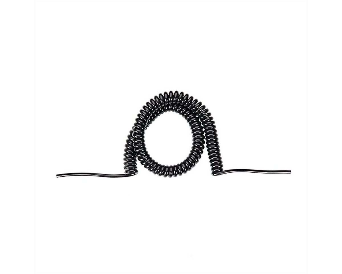 Bachmann Wendelleitung 1m-4m sw 0,2m gerade Stromadapter offenes Ende zu offenes Ende, 100.0 cm, H05VV-F 3G1,5mm², glatt geschnitten Bachmann Wendelleitung 1m-4m sw 0,2m gerade Stromadapter offenes Ende zu offenes Ende, 100.0 cm, H05VV-F 3G1,5mm², glatt geschnitten von Bachmann