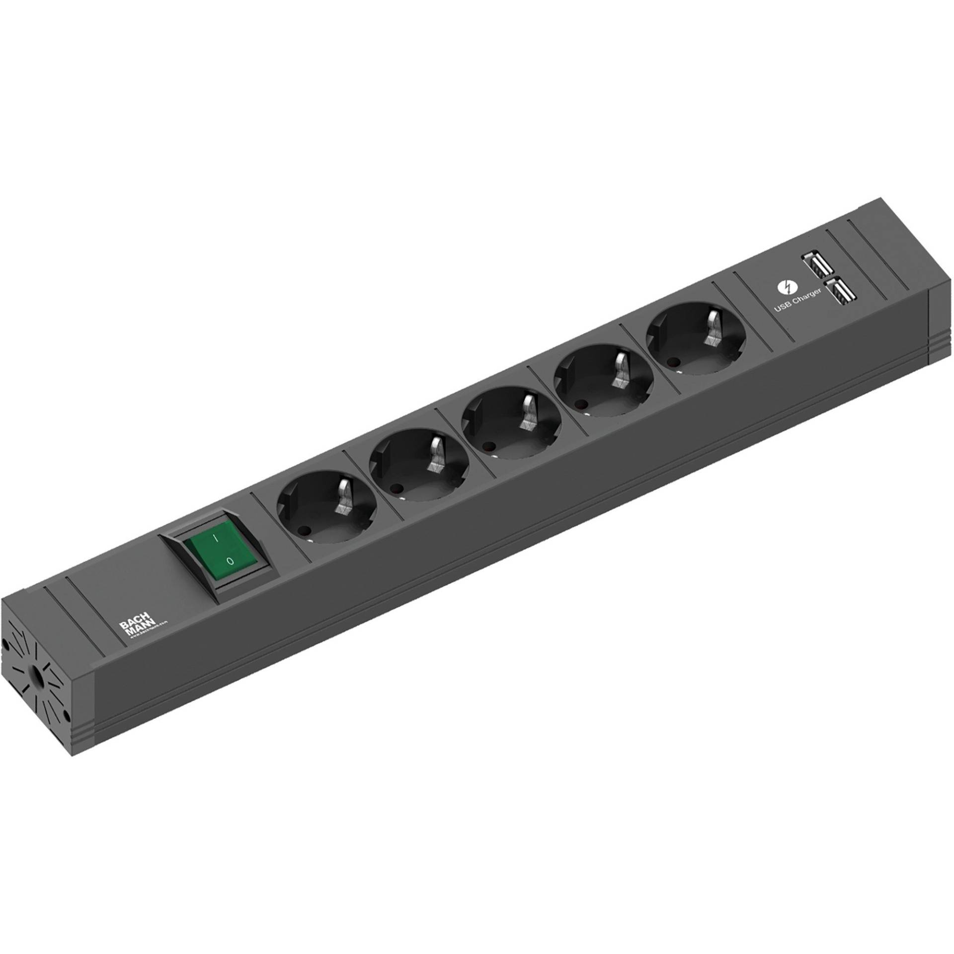 CONNECT LINE Steckdosenleiste 5-fach CONNECT LINE Steckdosenleiste 5-fach von Bachmann