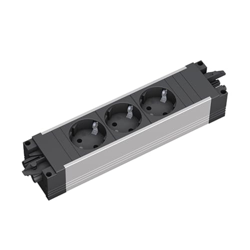 Bachmann Steckdosenleiste Step ALU 3-Fach GST18 Schwarz 906.18815 (modulares Stecksystem mit vielseitiger Anwendung und robustem Aluminiumprofil) alte Artikelnummer: 336.039 Bachmann Steckdosenleiste Step ALU 3-Fach GST18 Schwarz 906.18815 (modulares Stecksystem mit vielseitiger Anwendung und robustem Aluminiumprofil) alte Artikelnummer: 336.039 von BACHMANN