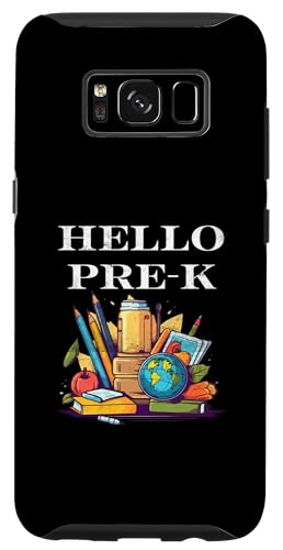 Hülle für Galaxy S8 Hello Pre-K Back To School Schüler Lehrer Lustig von Back To School Design Student Teacher Apparel