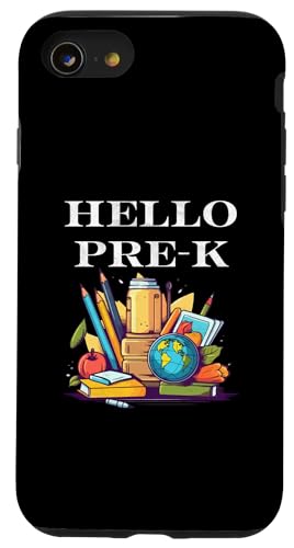 Hülle für iPhone SE (2020) / 7 / 8 Hallo Pre-K, Lehrer, Schüler, erster Schultag von Back To School Design Student Teacher Apparel