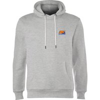 Back To The Future 35 Hill Valley Front Hoodie - Grey - L von Back To The Future