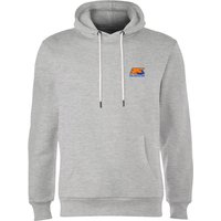 Back To The Future 35 Hill Valley Front Hoodie - Grey - M von Back To The Future