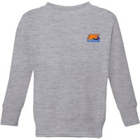 Back To The Future 35 Hill Valley Front Kids' Sweatshirt - Grey - 11-12 Jahre von Back To The Future