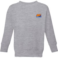 Back To The Future 35 Hill Valley Front Kids' Sweatshirt - Grey - 5-6 Jahre von Back To The Future