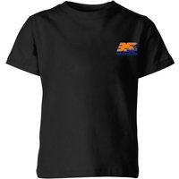 Back To The Future 35 Hill Valley Front Kids' T-Shirt - Black - 3-4 Jahre von Back To The Future