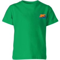 Back To The Future 35 Hill Valley Front Kids' T-Shirt - Green - 11-12 Jahre von Back To The Future