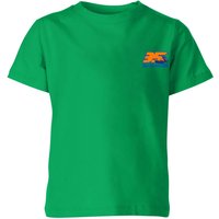 Back To The Future 35 Hill Valley Front Kids' T-Shirt - Green - 11-12 Jahre von Original Hero