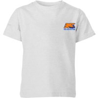 Back To The Future 35 Hill Valley Front Kids' T-Shirt - Grey - 3-4 Jahre von Back To The Future