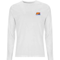 Back To The Future 35 Hill Valley Front Men's Long Sleeve T-Shirt - White - XL von Original Hero