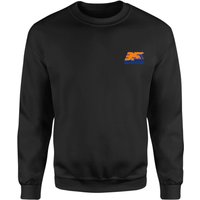 Back To The Future 35 Hill Valley Front Sweatshirt - Black - L von Back To The Future