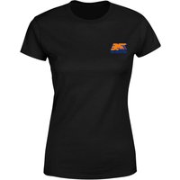 Back To The Future 35 Hill Valley Front Women's T-Shirt - Black - L von Back To The Future