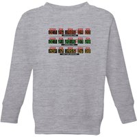 Back To The Future Destination Clock Kids' Sweatshirt - Grey - 11-12 Jahre von Back To The Future