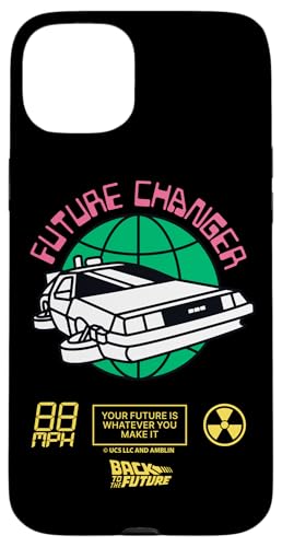 Back To The Future Globe Future Changer Time Machine Retro Hülle für iPhone 15 Plus Back To The Future Globe Future Changer Time Machine Retro Hülle für iPhone 15 Plus von Back To The Future