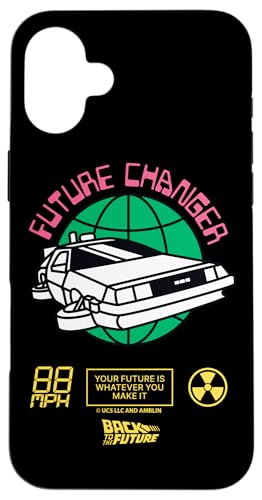 Back To The Future Globe Future Changer Time Machine Retro Hülle für iPhone 16 Plus Back To The Future Globe Future Changer Time Machine Retro Hülle für iPhone 16 Plus von Back To The Future