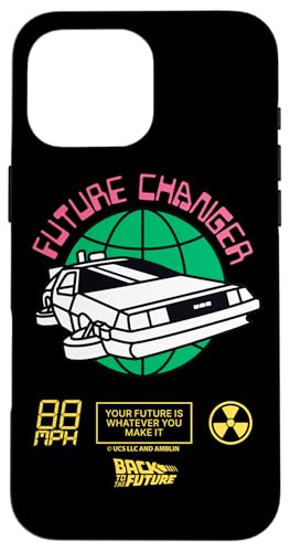 Back To The Future Globe Future Changer Time Machine Retro Hülle für iPhone 16 Pro Max Back To The Future Globe Future Changer Time Machine Retro Hülle für iPhone 16 Pro Max von Back To The Future