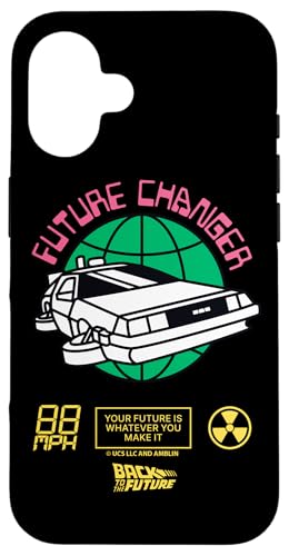 Back To The Future Globe Future Changer Time Machine Retro Hülle für iPhone 16 Back To The Future Globe Future Changer Time Machine Retro Hülle für iPhone 16 von Back To The Future