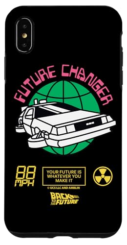 Back To The Future Globe Future Changer Time Machine Retro Hülle für iPhone XS Max von Back To The Future