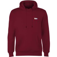 Back To The Future Hoodie - Burgundy - L von Back To The Future