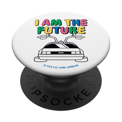 Back To The Future I Am The Future Retro Time Machine PopSockets Klebender PopGrip Back To The Future I Am The Future Retro Time Machine PopSockets Klebender PopGrip von Back To The Future