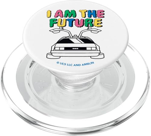 Back To The Future I Am The Future Retro Time Machine PopSockets PopGrip für MagSafe Back To The Future I Am The Future Retro Time Machine PopSockets PopGrip für MagSafe von Back To The Future