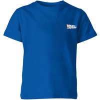 Back To The Future Kids' T-Shirt - Blue - 5-6 Jahre von Back To The Future