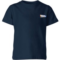 Back To The Future Kids' T-Shirt - Navy - 5-6 Jahre von Original Hero