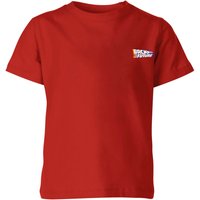 Back To The Future Kids' T-Shirt - Red - 5-6 Jahre von Original Hero
