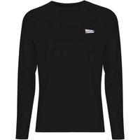 Back To The Future Men's Long Sleeve T-Shirt - Black - XL von Back To The Future