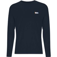 Back To The Future Men's Long Sleeve T-Shirt - Navy - XXL von Back To The Future