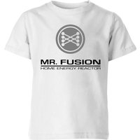 Back To The Future Mr Fusion Kids' T-Shirt - White - 11-12 Jahre von Back To The Future