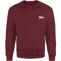 Back To The Future Sweatshirt - Burgundy - S von Back To The Future