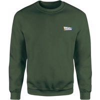 Back To The Future Sweatshirt - Green - XS von Back To The Future